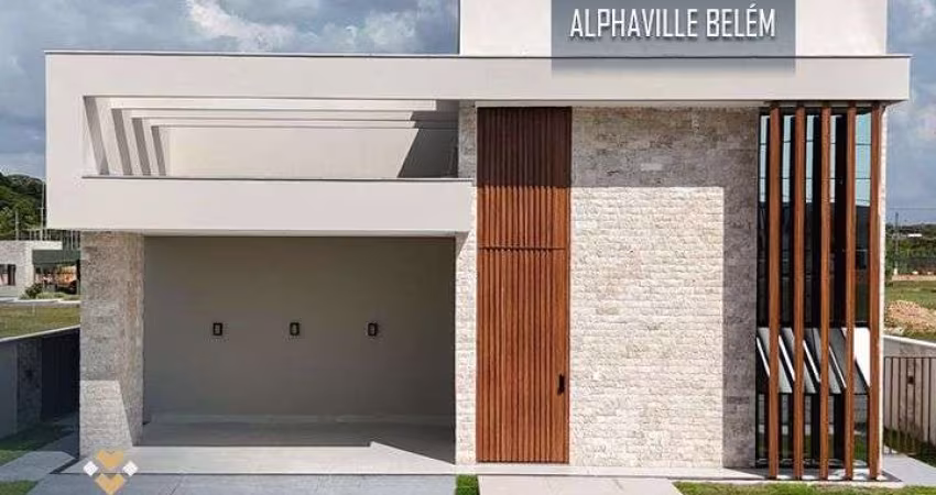 Casa no Cond. Alphaville Belém - Maracacuera (Icoaraci) - Belém/PA