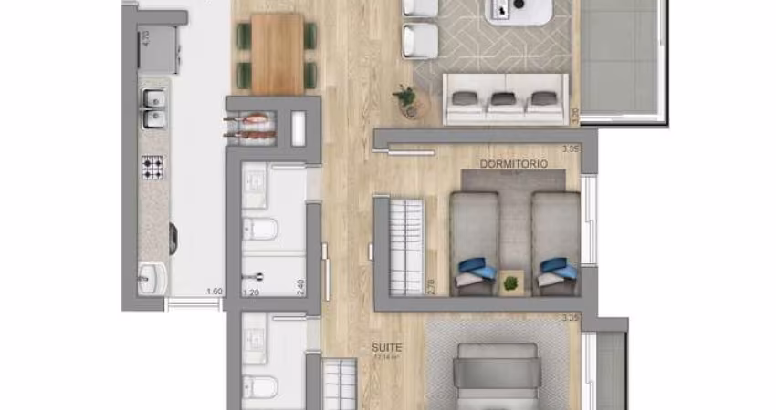 Apartamento em Centro - Canela RS