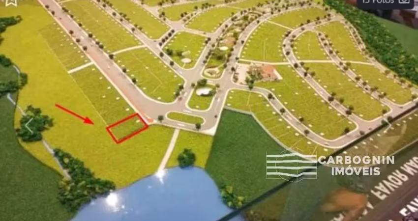 Terreno em condomínio a venda no borda do lago no borda da mata em caçapava