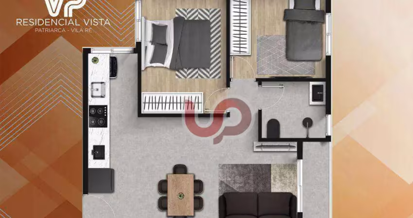 Apartamento residencial à venda, vila ré, são paulo.