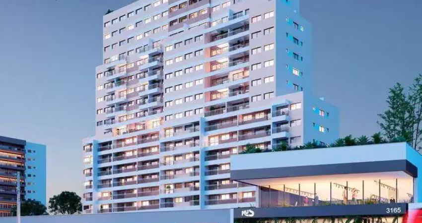 Apartamento com 1 dormitório à venda, 34 m² por r$ 378.000,00 - água verde - curitiba/pr