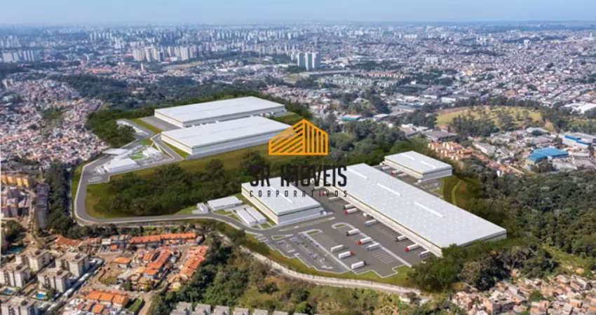 Galpão para alugar de 7000 metros quadrados em condomínio logístico em taboão da serra - sp
