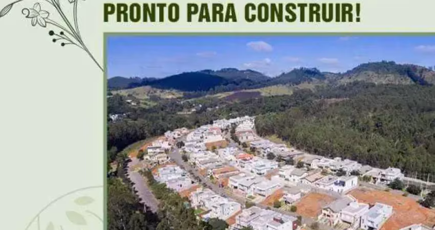 Terreno com 409 m2 no condomínio fechado recanto da são vicente
