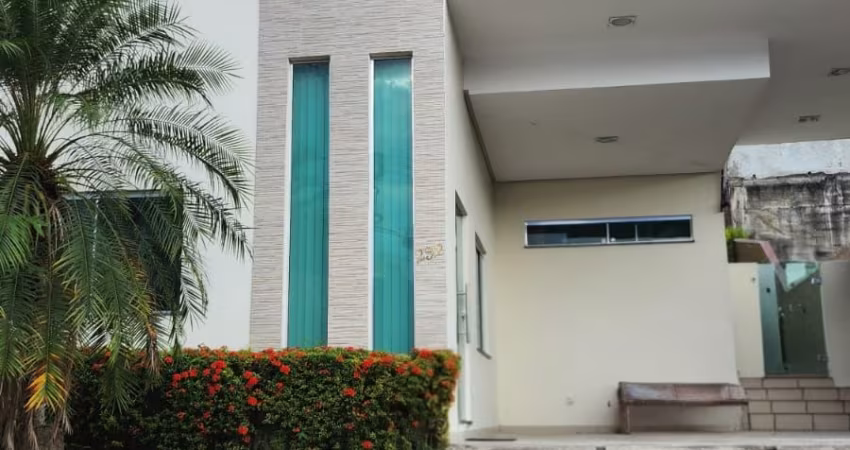 Casa Cond. Tapajós – semi mobiliado, 4 quartos sendo 03 suítes, escritório, piscina..