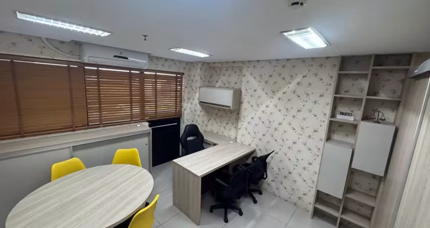 Alugo sala de 29m no fórum business mobiliado no adrianópolis