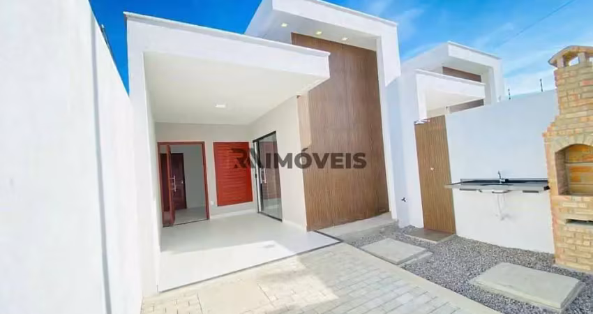 Casa Nova à venda, Com 2 Quartos sento um suíte- Nova Esperança, Parnamirim, RN