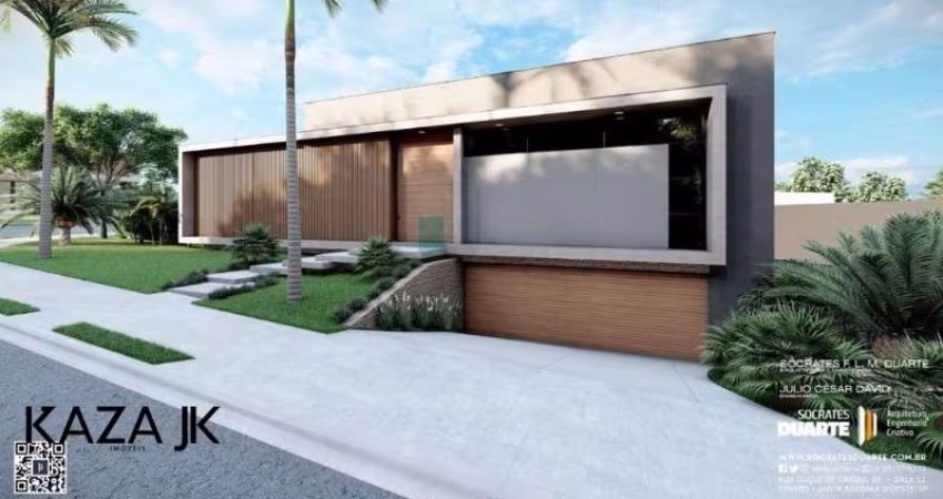 Comprar/vendo: Terreno a venda com 878,59m² no condomínio de alto padrão Reserva da Serra em Jundiaí com projeto de uma linda casa para construir