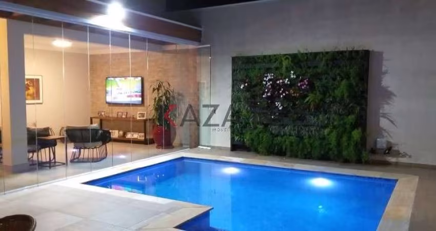 Comprar/vendo: Casa a venda (sobrado) alto padrão no condomínio Bosque dos Jatobás, Jundiaí, SP com 3 suítes, escritório, gourmet, piscina, 2 vagas.