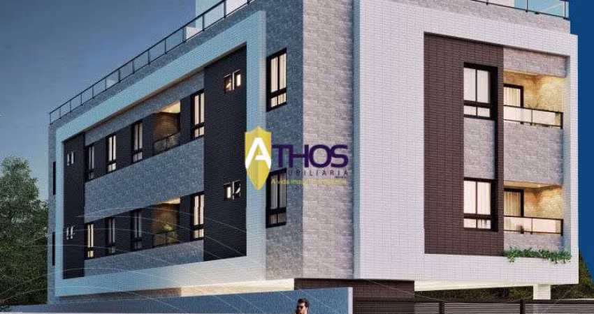 Apartamento Com área externa em Jardim Cidade Universitária - Bancários, João Pessoa/PB de 2 Quartos