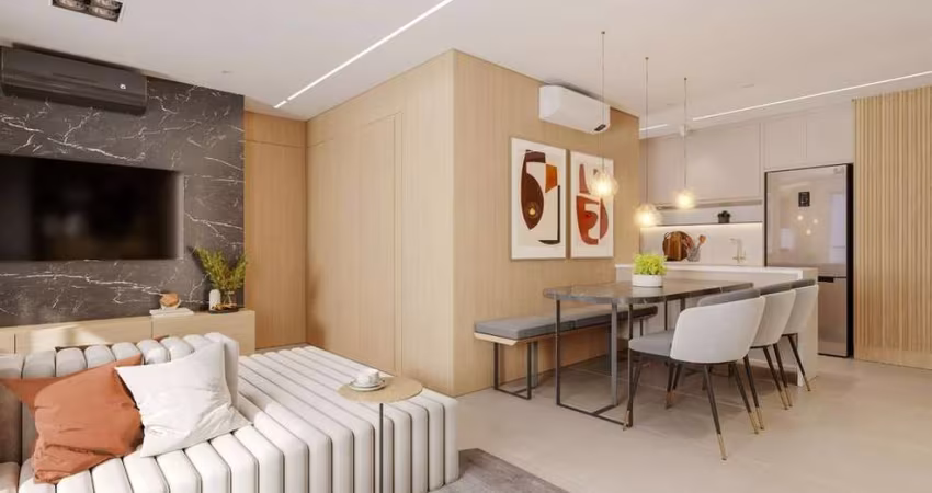 Apartamento para venda em Chácara Bela Vista de 60.95m² com 3 Quartos, 1 Suite e 2 Garagens