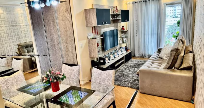 Apartamento para venda em Vila Rosália de 77.00m² com 3 Quartos, 1 Suite e 2 Garagens