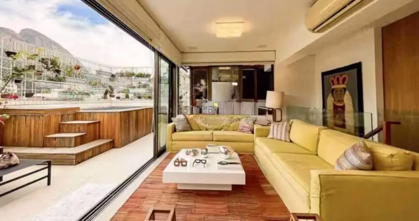 Cobertura para venda em Gávea de 263.00m² com 4 Quartos, 3 Suites e 3 Garagens