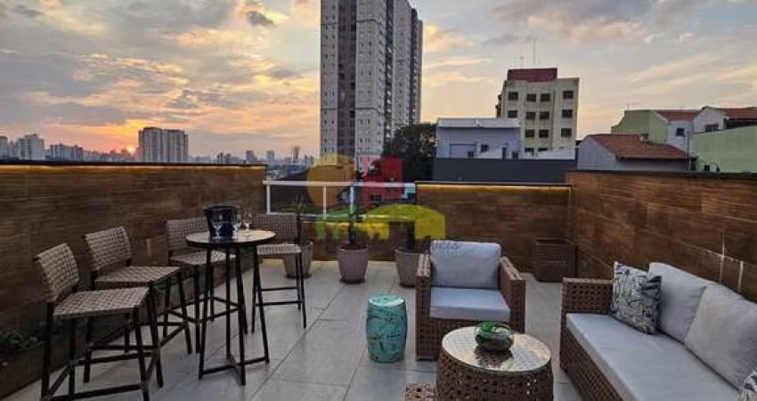 Cobertura para venda em Vila Humaitá de 140.00m² com 3 Quartos, 1 Suite e 2 Garagens