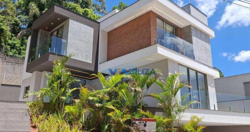 Sobrado para venda em Residencial Real Park de 295.00m² com 3 Quartos, 3 Suites e 4 Garagens