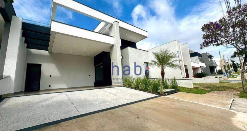 Casa de Condomínio para venda em Condomínio Villagio Di Capri de 165.00m² com 3 Quartos, 3 Suites e 4 Garagens
