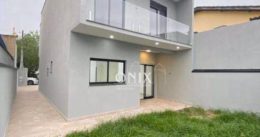 Casa de Condomínio para venda em Real Park Tietê Jundiapeba de 130.00m² com 3 Quartos, 1 Suite e 4 Garagens