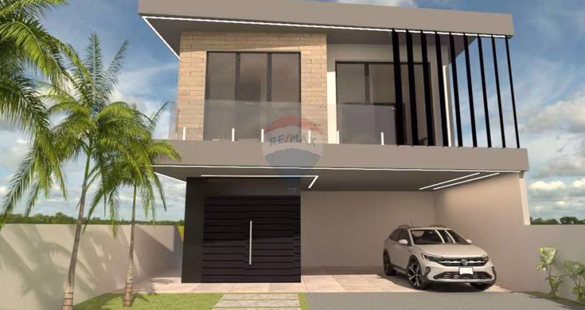 Casa de Condomínio para venda em Residencial Real Park de 338.00m² com 4 Quartos e 4 Suites