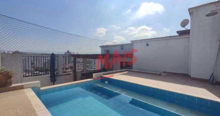 Cobertura para venda e aluguel em Aparecida de 260.00m² com 3 Quartos, 2 Suites e 2 Garagens