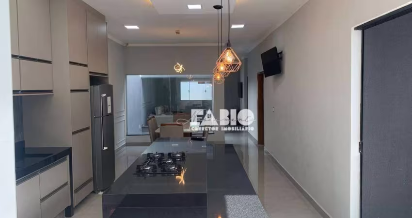Casa para venda em Residencial Caetano de 140.00m² com 2 Quartos, 2 Suites e 2 Garagens