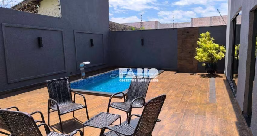 Casa para venda em Residencial Macedo Teles I de 158.00m² com 3 Quartos, 3 Suites e 2 Garagens