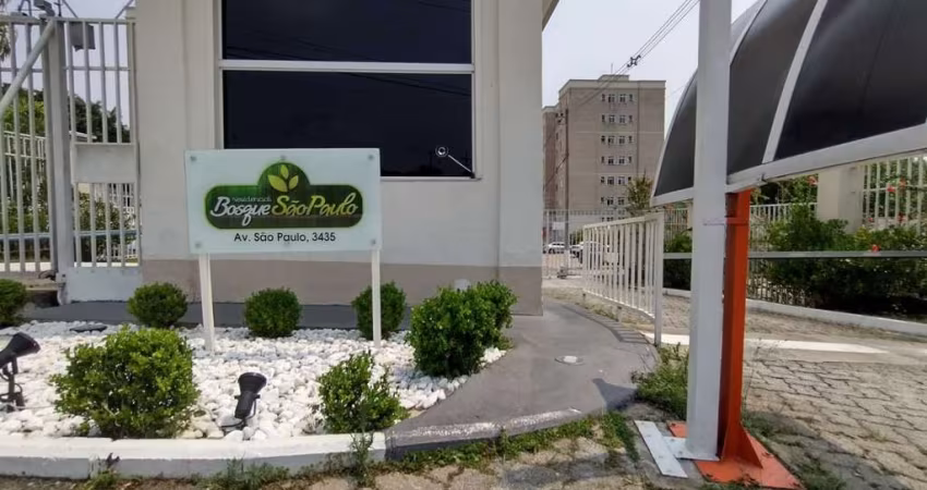 Apartamento para alugar em Além Ponte de 52.00m² com 2 Quartos e 1 Garagem