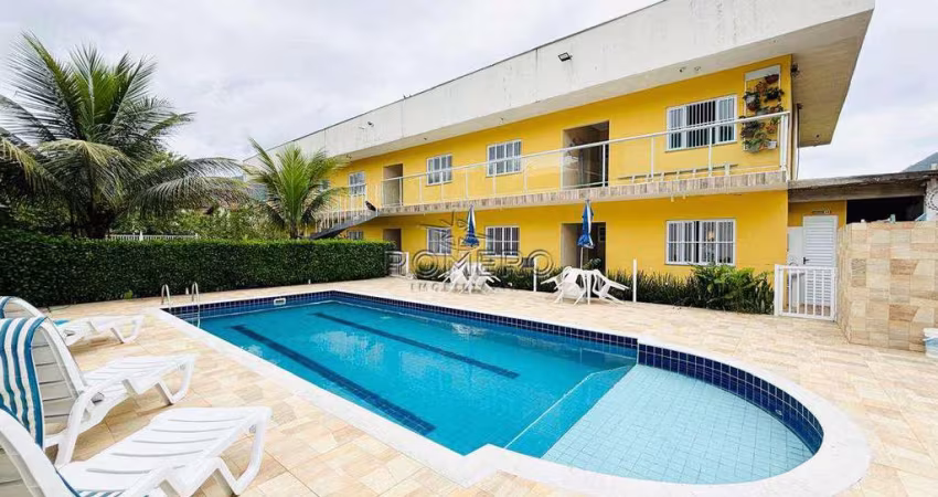 Apartamento para venda em Maranduba de 54.00m² com 1 Quarto e 1 Garagem