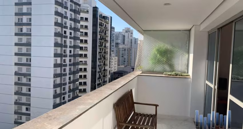 Apartamento para alugar em Indianópolis de 164.00m² com 4 Quartos, 4 Suites e 3 Garagens