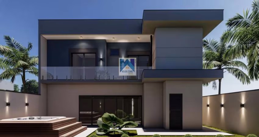 Sobrado para venda em Cézar De Souza de 203.00m² com 3 Quartos, 3 Suites e 4 Garagens