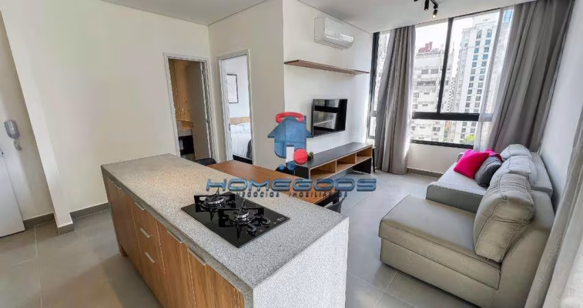 Apartamento para alugar em Cambuí de 43.80m² com 1 Quarto e 1 Garagem