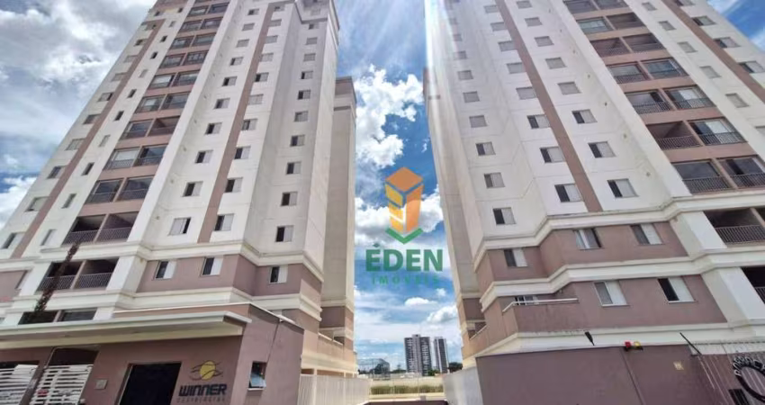 Apartamento para venda em Além Ponte de 89.00m² com 3 Quartos, 1 Suite e 2 Garagens