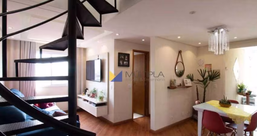 Cobertura para venda em Jardim Bom Clima de 107.00m² com 3 Quartos, 2 Suites e 1 Garagem
