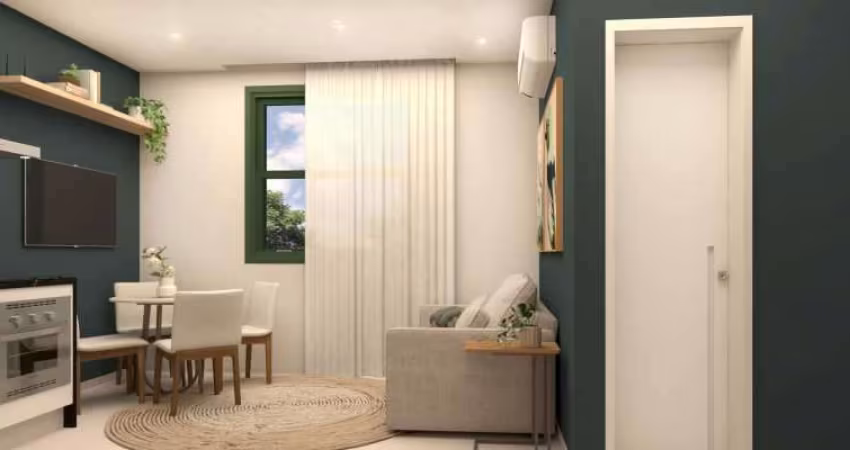 Apartamento para venda em Copacabana de 40.00m² com 1 Quarto e 1 Suite