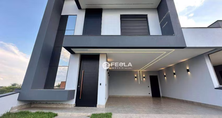 Casa de Condomínio para venda em Condominio Jd Recanto Das Aguas de 280.00m² com 3 Quartos, 3 Suites e 4 Garagens