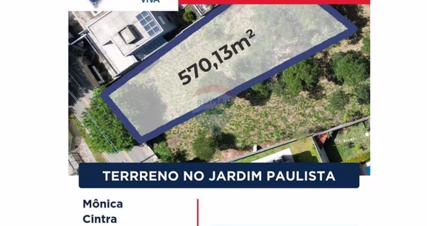 Terreno para venda em Jardim Paulista de 570.13m²