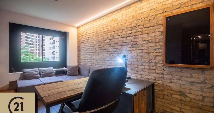 Apartamento para alugar em Moema de 36.00m² com 1 Quarto, 1 Suite e 1 Garagem