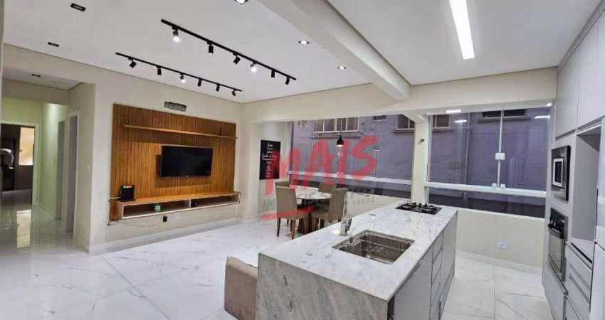Apartamento para venda e aluguel em José Menino de 97.00m² com 2 Quartos, 1 Suite e 1 Garagem