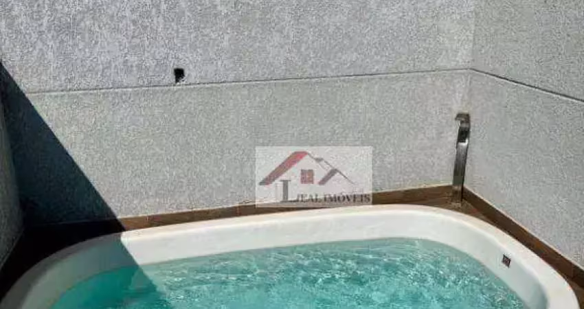 Sobrado para venda em Campestre de 140.00m² com 3 Quartos, 1 Suite e 2 Garagens