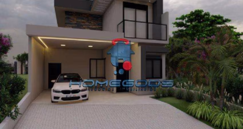 Casa de Condomínio para venda em Vila Bressani de 145.00m² com 3 Quartos, 3 Suites e 4 Garagens