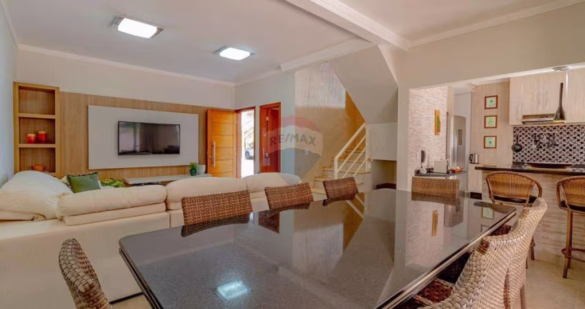 Casa de Condomínio para venda em Jardim Das Flores de 125.44m² com 3 Quartos, 3 Suites e 3 Garagens