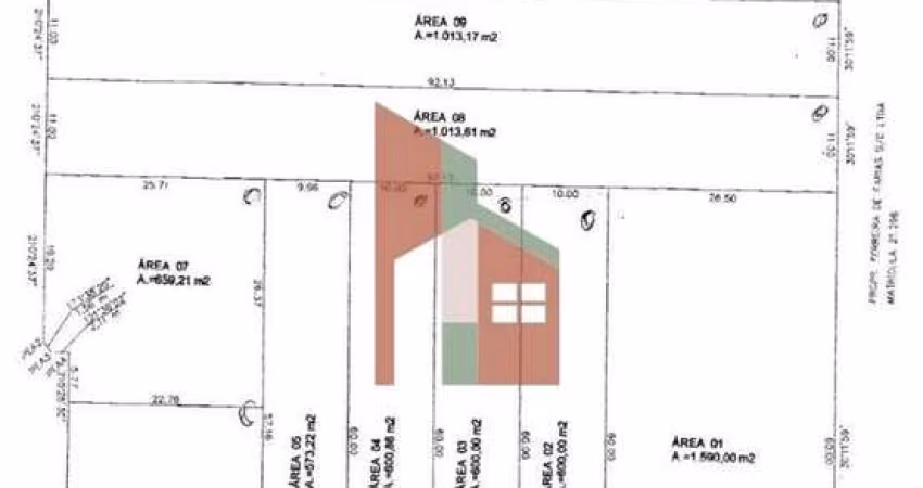 Terreno en Condomínio para venda em Samambaia Parque Residencial de 7000.00m²