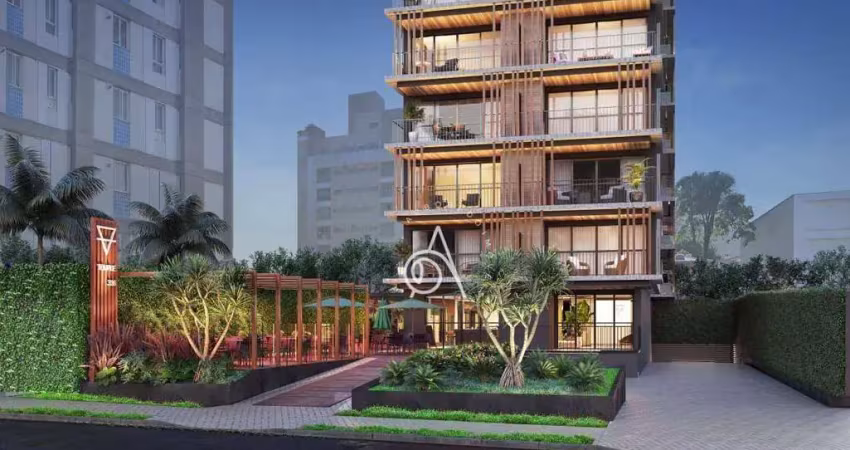 Apartamento para venda em Bigorrilho de 31.00m² com 1 Quarto