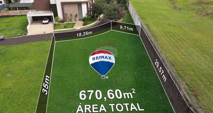 Terreno para venda em Condomínio Veneza de 670.60m²