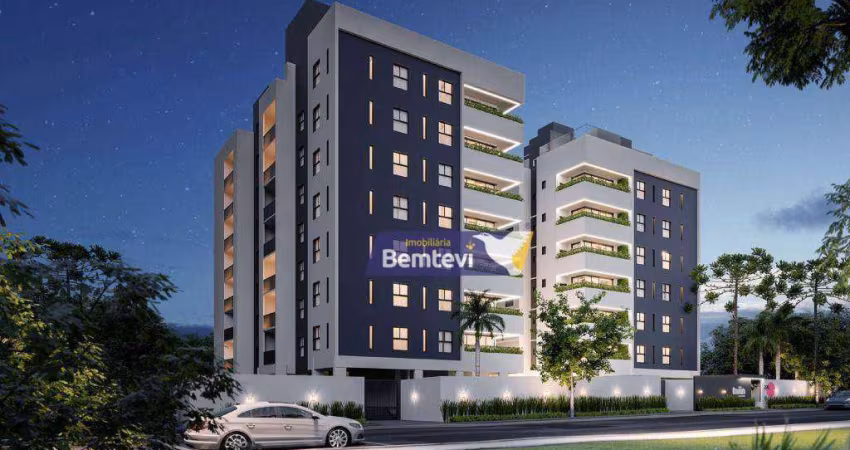 Apartamento para venda em Portão de 57.00m² com 2 Quartos, 1 Suite e 1 Garagem