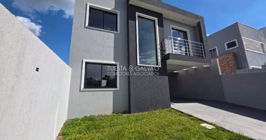 Sobrado para venda em Campo Magro de 124.00m² com 3 Quartos, 1 Suite e 2 Garagens