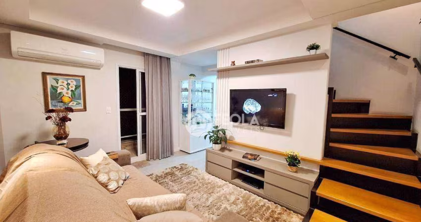 Apartamento para venda em Centro de 125.00m² com 2 Quartos, 1 Suite e 2 Garagens