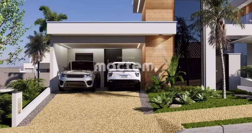 Casa de Condomínio para venda em Bonfim Paulista de 149.00m² com 3 Quartos, 3 Suites e 2 Garagens