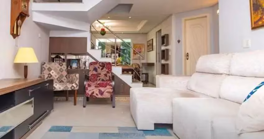 Sobrado para venda em hauer de 209.00m² com 4 quartos, 1 suite e 2 garagens