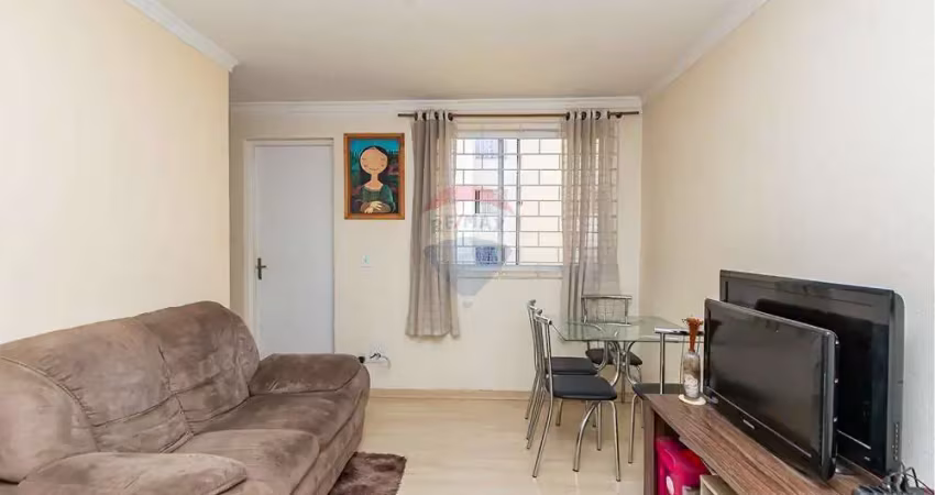 Apartamento para venda em ganchinho de 43.00m² com 2 quartos e 1 garagem