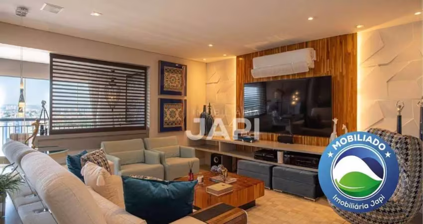 Apartamento para venda em vila arens ii de 155.00m² com 3 quartos, 3 suites e 2 garagens