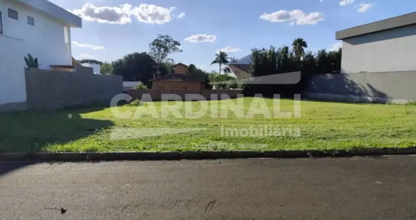 Terreno para venda em condomínio residencial montreal de 455.00m²